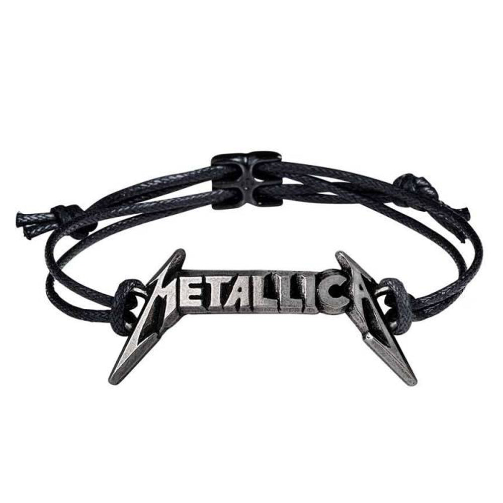 METALLICA メタリカ - CLASSIC LOGO / Alchemy(ブランド) / ブレスレット 【公式 / オフィシャル】